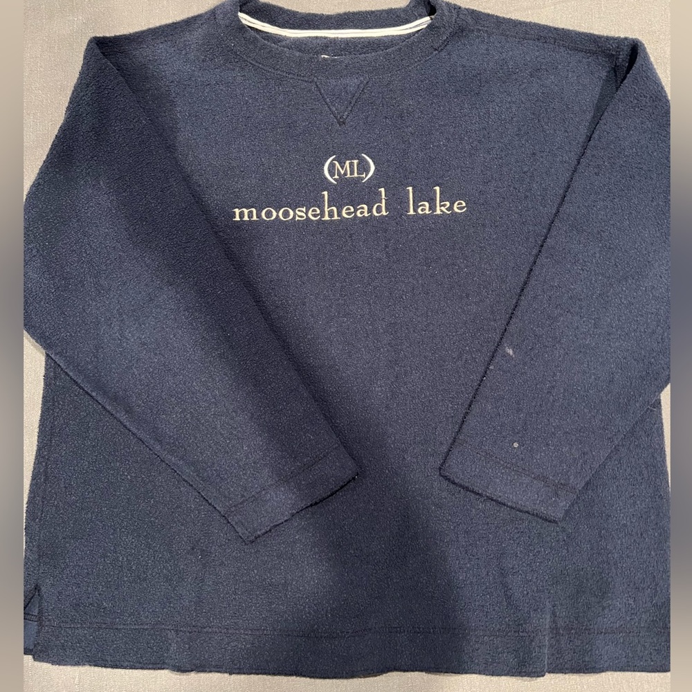 Moosehead Lake ‘vintage’ crewneck